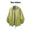 TOM ADAM Autumn Color Block Lapel Jacket