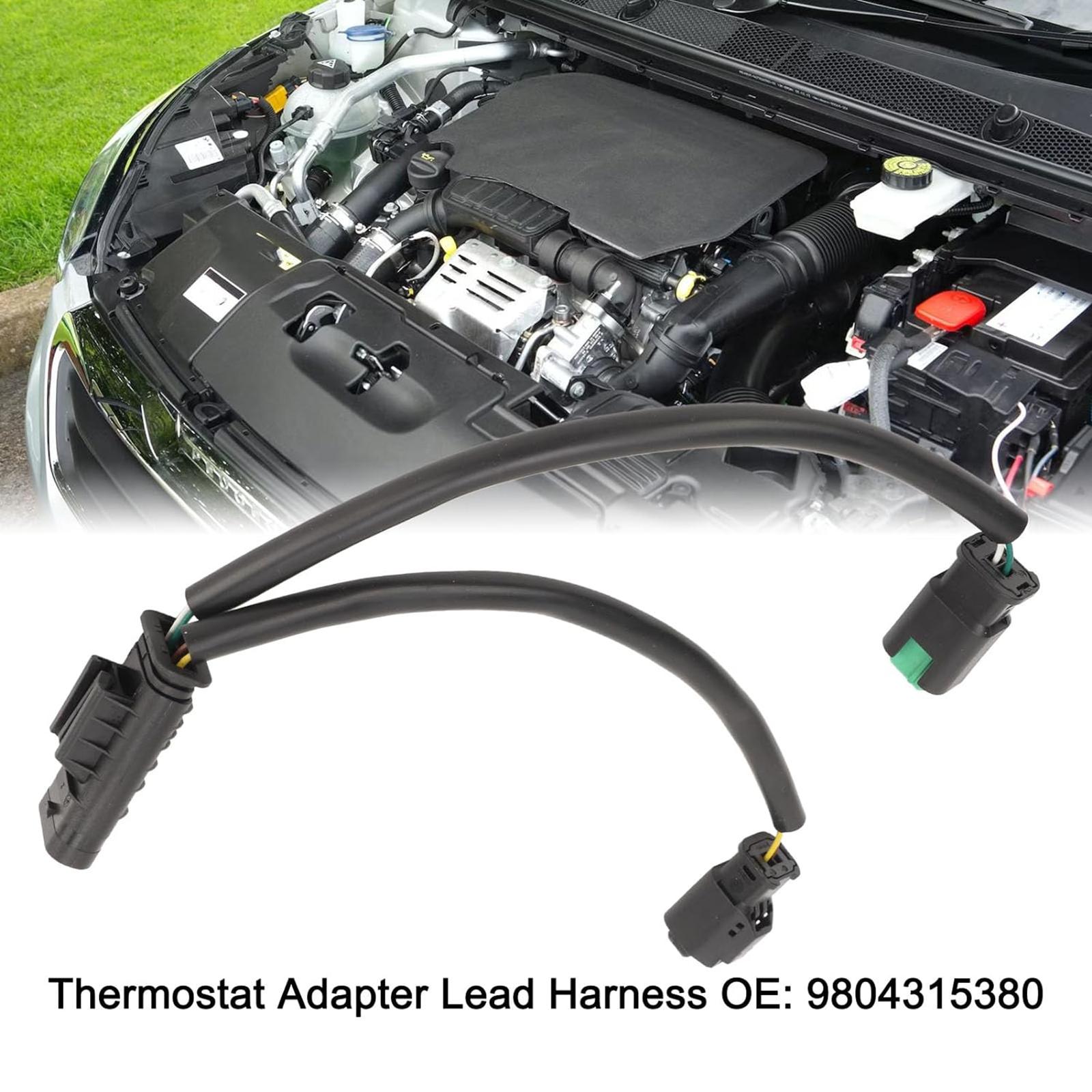 

9804315380 Replacement Transmission Wiring Harness Connector Long Lasting Temperature Sensor Cable Simple Installation