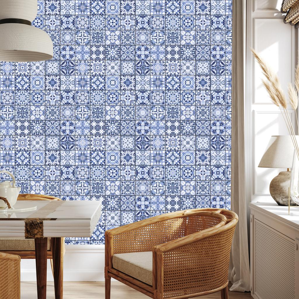 Beautiful oriental mosaic wallpaper for living room and bedroom 50x1000