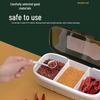 Chahua 3-Grid Spice Storage Box with Spoon