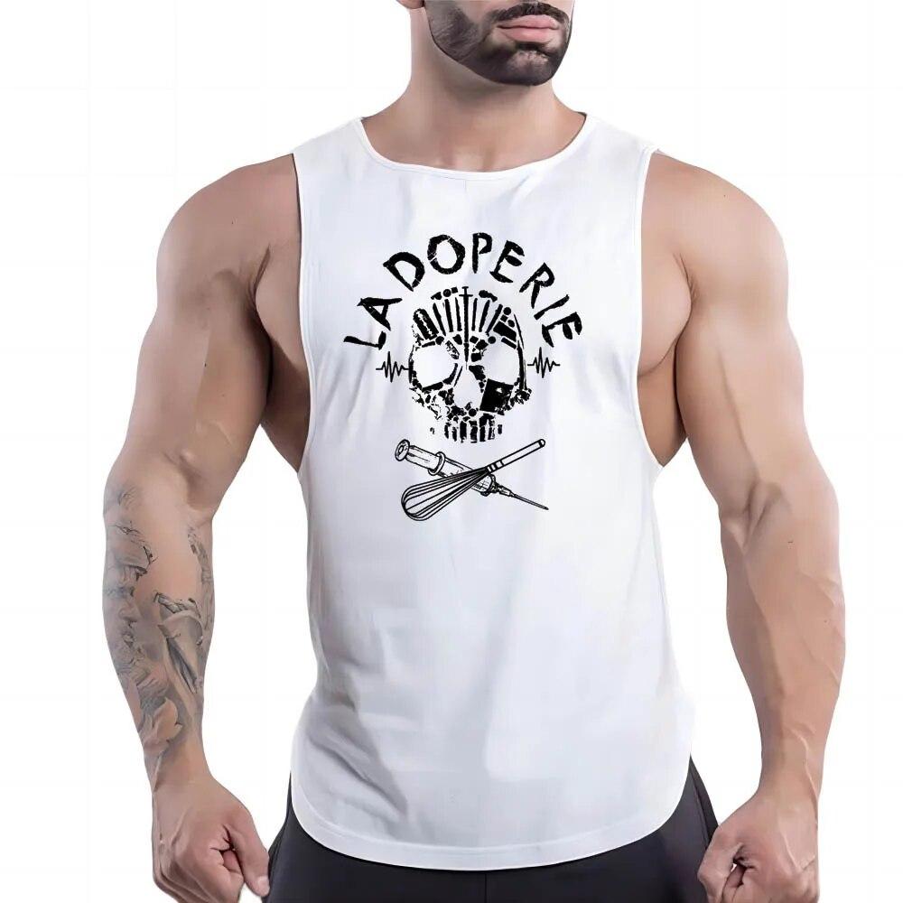 Men'S Four Seasons Casual Sleeveless Multi-Color Vest Casual Cartoon Quick Drying Men'S Simple Breathable Multi-Color Shirt