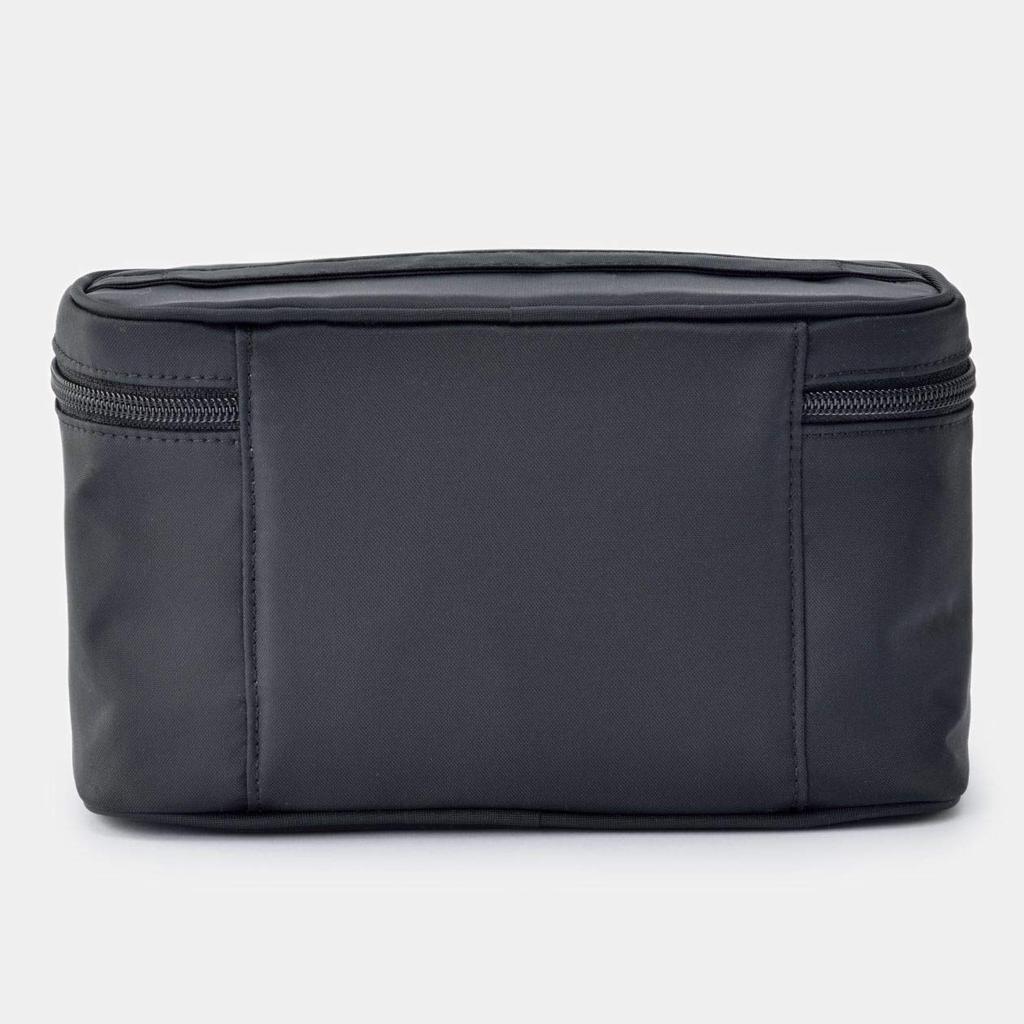 MUJI Nylon Handle X X 02869069 Pouch, Black, Approx. 12.5 20.5 10.5 Cm,