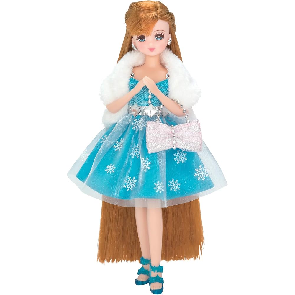 Licca-chan Dress Jewel Up Dress Set Snow Jewel