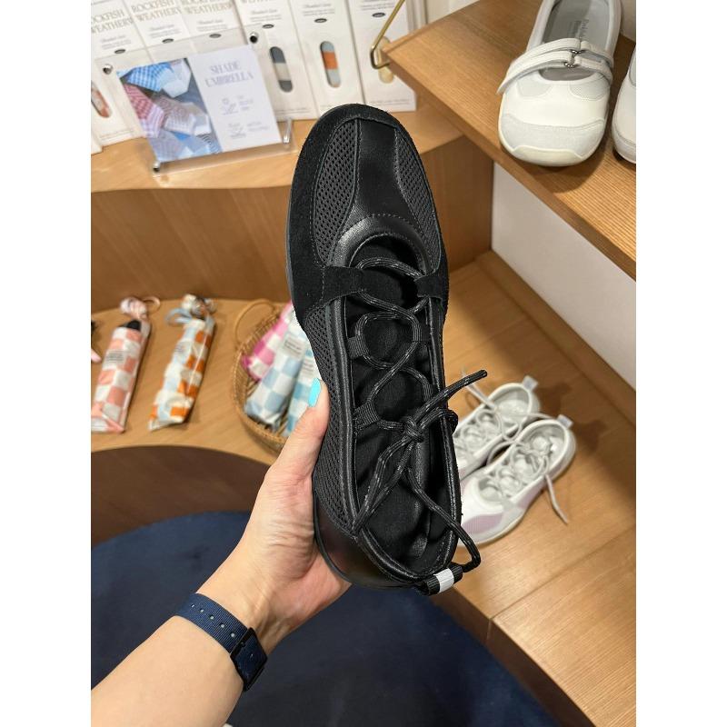 Cowhide Version~ Small Leather Platform Ballet Shoes Women's Straps Mary Jane Single Shoes Muffin Loafer Small Leather Shoes