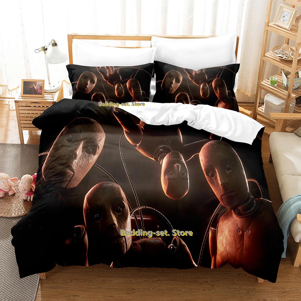 Atomic Heart Bettwäsche-Set Einzelbett Doppelbett Vollgröße Queen-Size King-Size Bettwäsche-Set für Erwachsene Kinder Schlafzimmer Dreiteilige Sets 3D-Druck Anime Bettwäsche