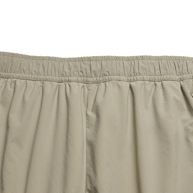 FILA Fitness Contact Cool Sensation Simple Solid Color Versatile Fashion Casual Shorts Men shorts Squirrel-Khaki A11M621808FBG