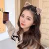 Hollow Plush Cat Ear Hair Clip Lambhair Mini Cat Ear Hairgrip  Female/Girls