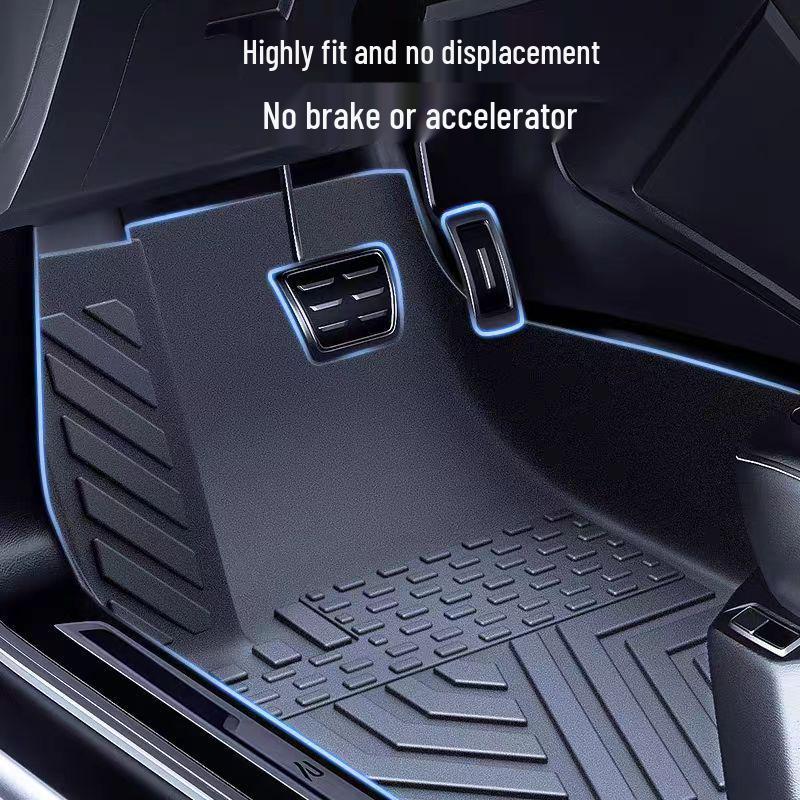 All-Weather TPE Floor & Trunk Mats for Tesla Model 3/Y - 3D Injection Molded