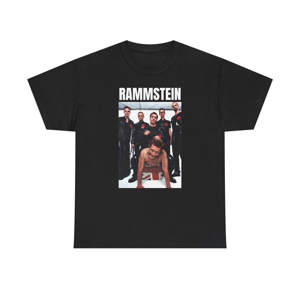 Rammstein T Shirt Rock Metal Goth Graphic Tee Unisex Vintage 90s Style
