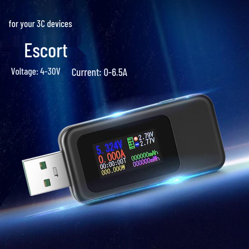 USB Voltage Current Tester with Color Display (CN version)