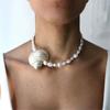 Retro Unique Natural Conch Shell Pendant Necklace Vacation Style Fashion Elegant Women's Jewelry Accessories
