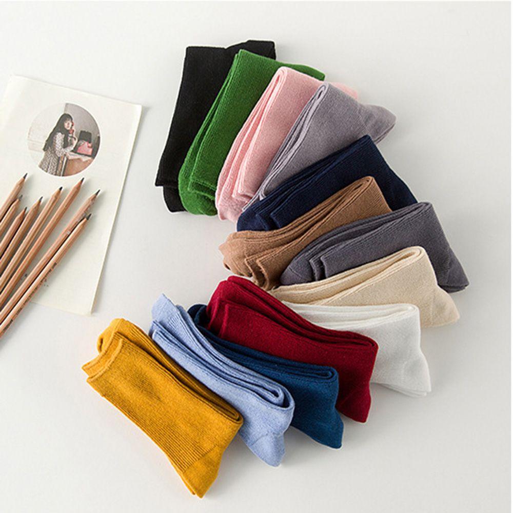 1 Pair New Soft Warm Fashion Cotton Heap Sock Ankle Hosiery Candy Color