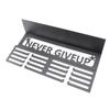 Medal Hanger Display Multipurpose Innovative Wall Mounted Metal Awards Rack with   Shelf for Runners