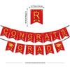 2026 Graduation Party Decoration Set: Banner & Cap Balloon