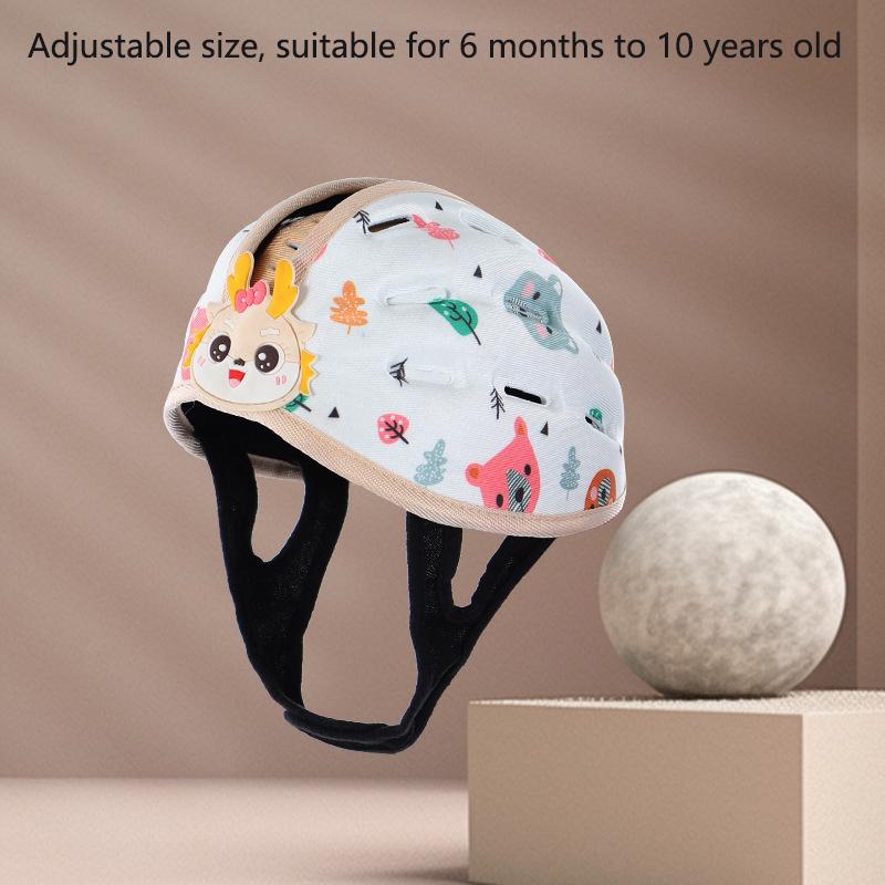 1Pc Baby Safety Hat Child Walking Learning To Walk Adjustable Breathable Head Protection Anti-Fall Cap Infant Protection Gear