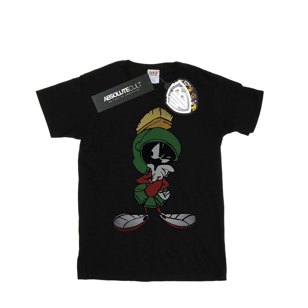 Looney Tunes Girls Marvin The Martian Pose Cotton T-Shirt