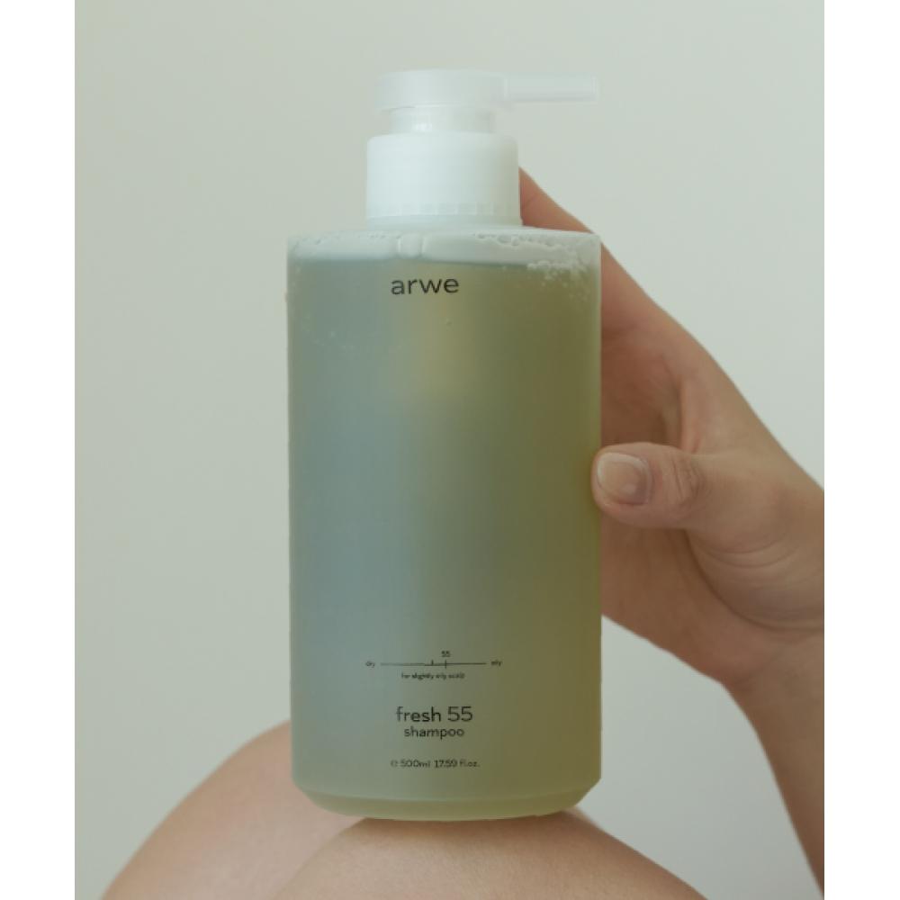 Arwe Fresh 55 Weakness Shampoo 500ml NONE