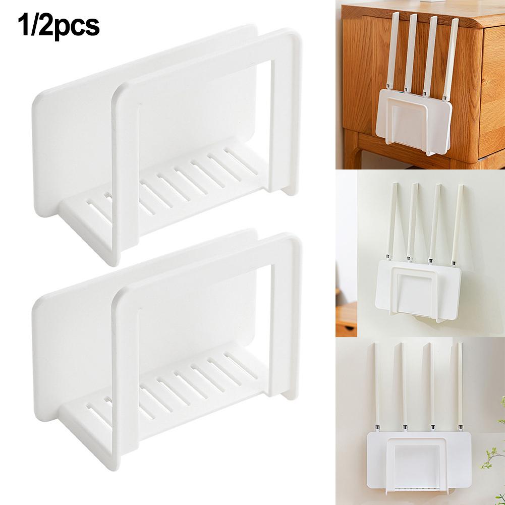 Home Office Organization Router Shelf Easy Install Router Storage Solution TV Box Holder Waterproof Router Rack
