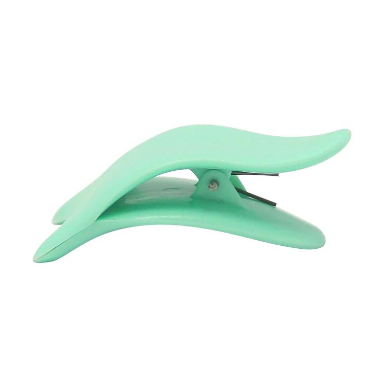 Pinzas para aplicar pestañas postizas, herramienta de maquillaje de ojos de plástico portátil con pinzas para pestañas postizas, para pestañas de tira completa y segmentadas