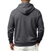 Men's Thick Warm Lined Knit Hoodie with Multiple Pockets, Casual Loose Fit Sweatshirt