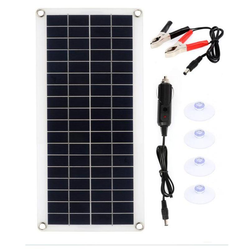 300W Solar Panel Kit with 10-60A Controller for Car, Yacht, or Home
