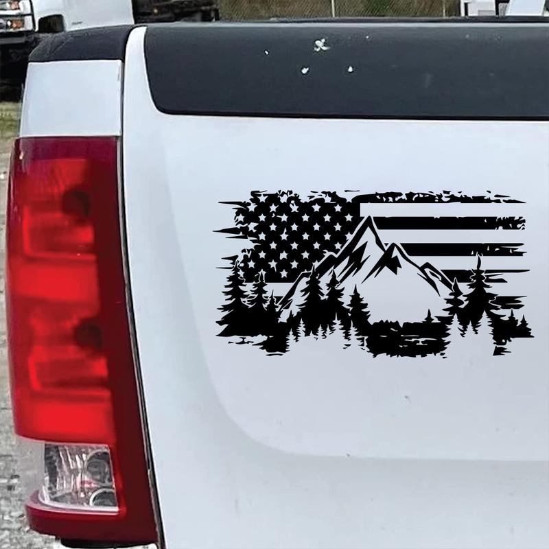 Car Premium Vehicle Sticker N Flag Mounta Decor Decals Truck Computer Wall Outdoor Vinyl Cover Auto Tuning Accessories