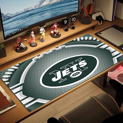 New York Jets Color Mouse Pad Large Gaming Table Cushion Non-slip Laptop Tablet Big Mousepad XXL Mat Mini PC Playmat With Lock Edge