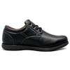Waterproof Casual Shoes Business Sneakers Walking Lightweight Sole Plain Toe Lace Up Outer Feather Shoes Oxford Edm456 [Edwin] Men's Black/Black