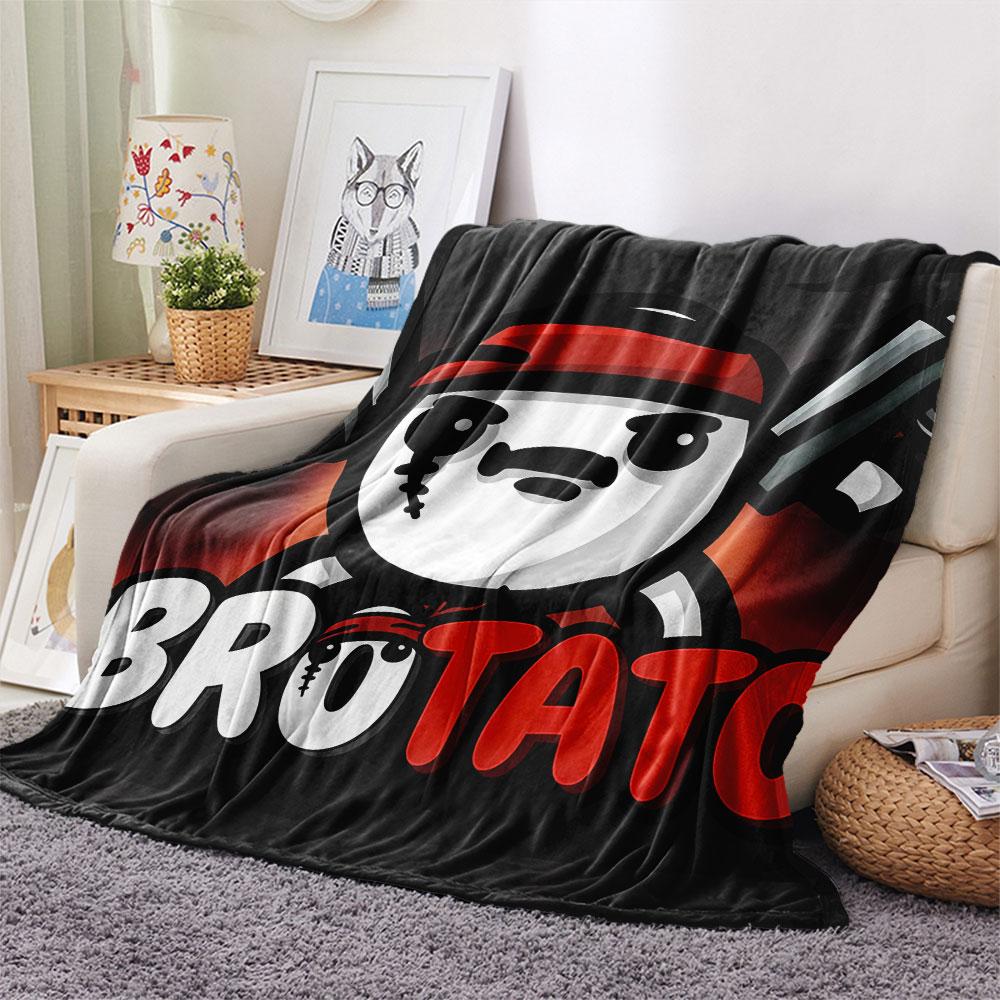 Brotato Blanket, High quality Comfortable for All Seasons, Home Decor, Warmth and Comfort