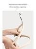 Ultra-Thin Non-Slip Flocked Clothes Hanger for Adults