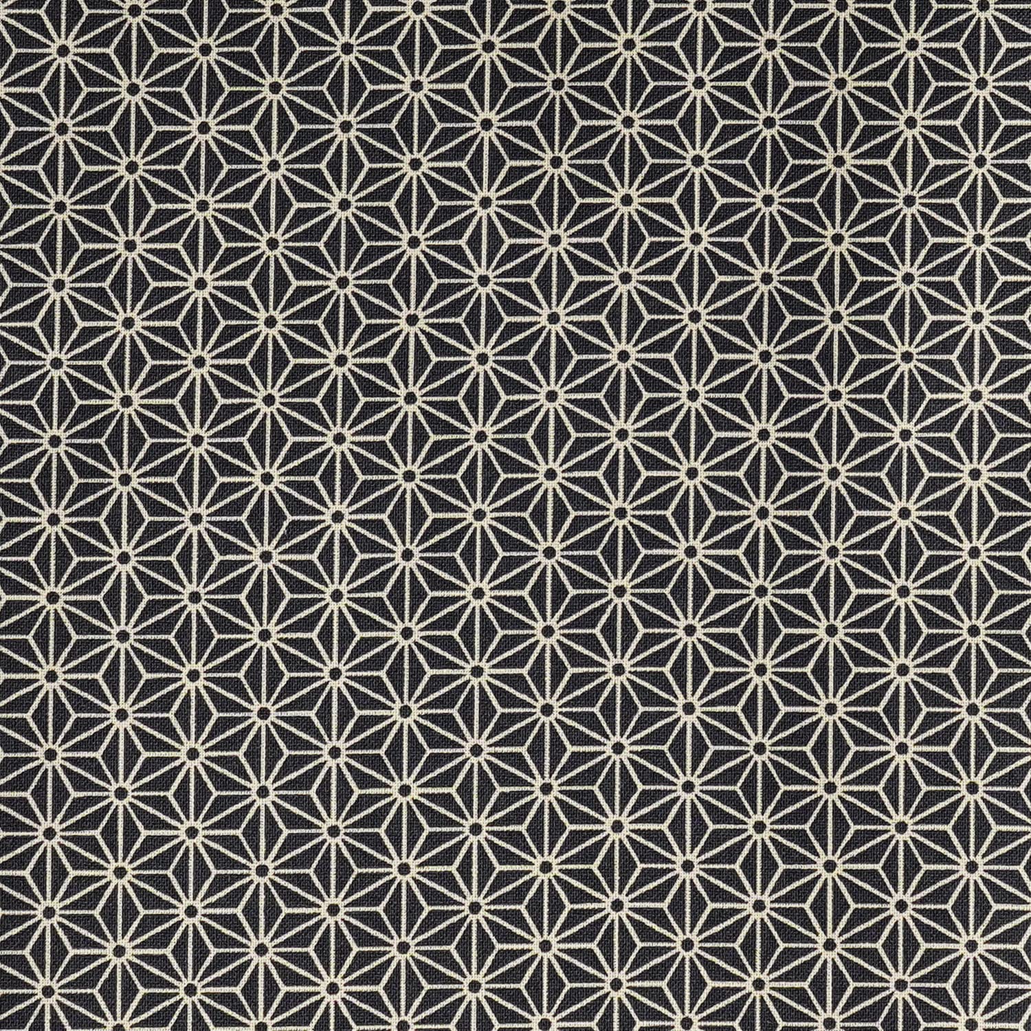 

Raw wool cut Japanese cotton cut approximately 110cm x Ink black cloth, pattern, cloth, 50cm, 5.