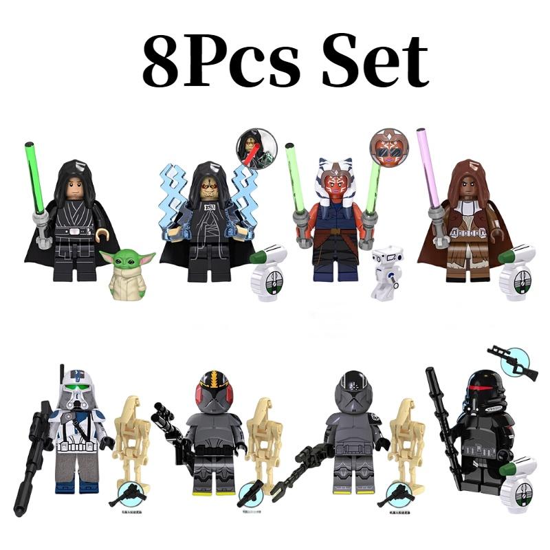 Children's Toy Tv6105 Star Wars Luke Skywalker Palpatine Legion Command Assembling Building Blocks Figure Mask