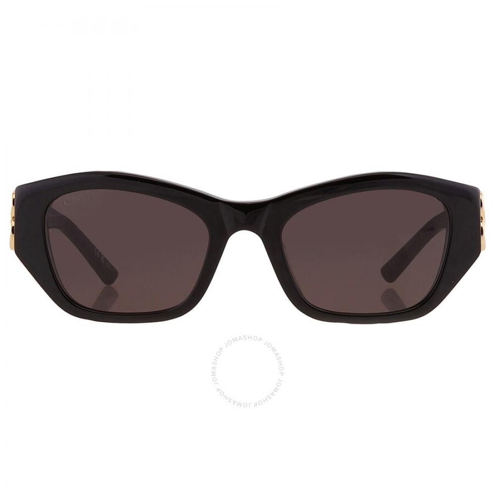 

Balenciaga Серые женские солнцезащитные очки «кошачий глаз» BB0311SK 001 53