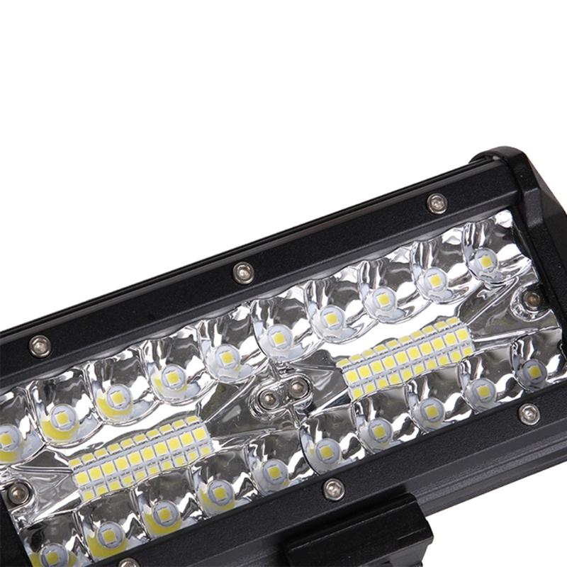 240W LED Work Light Bar 12 Inch for Trucks and SUVs with Wide Beam Angle and Easy Installation Fishing and Camping Trips