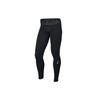 Pro Warm Letter Print Color Block Slim Fit Sports Trousers Men Bottoms Black 725039-010