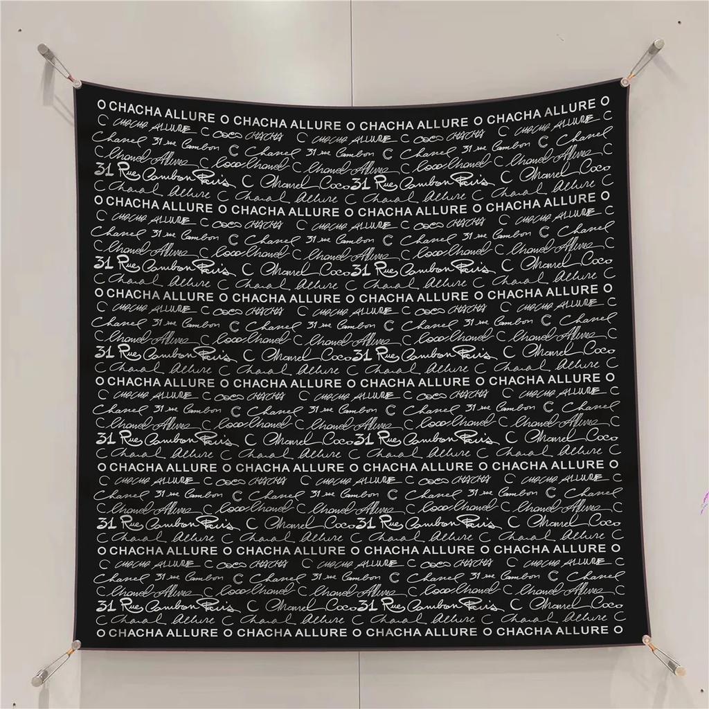 90Cm New Hat Bag Twill Silk Women'S Travel Sunscreen Shawl Large Square Scarf Headscarf   Scarf For Women