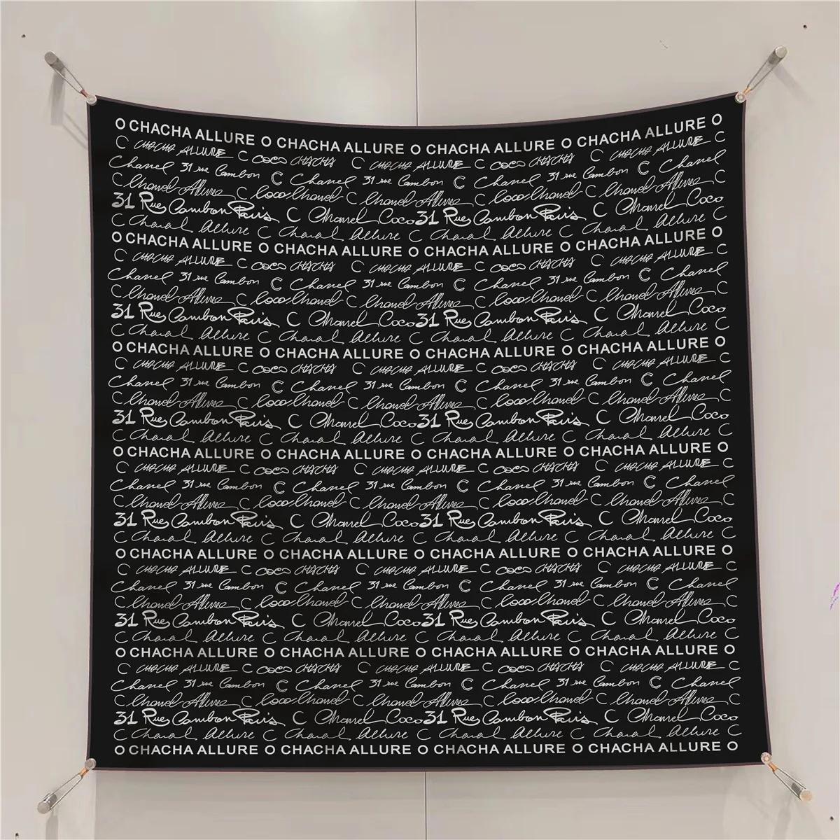 

90Cm New Hat Bag Twill Silk Women S Travel Sunscreen Shawl Large Square Scarf Headscarf Scarf For Women 90cm