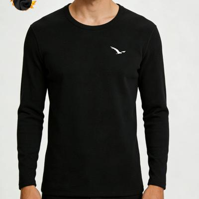 Atmungsaktives Langarm-T-Shirt, Feuchtigkeitstransportierend, Fitnessstudio & Outdoor