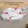 MZMSBAO Tortilla Press, Taco Press, Aluminum Tortilla Maker with Heat-Resistant Plate, Cooking Utensil, Homemade Tortilla Pie Dish, Egg Roll, Baking,