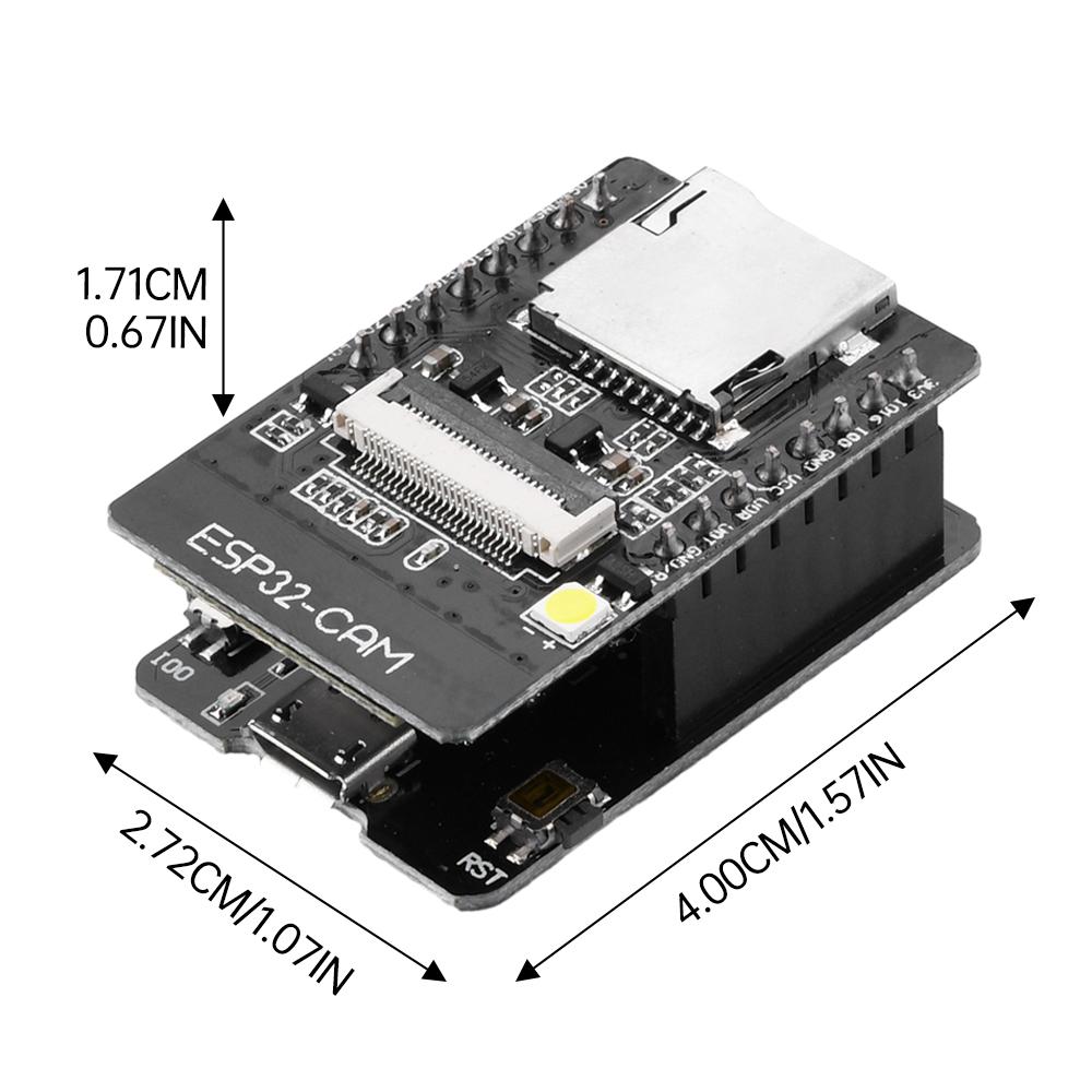 ESP32-CAM ESP32-CAM-MB Type-C/Micro USB ESP32 Serial to WiFi Bluetooth Development Board CH340 CH340G 5V with OV2640 Camera
