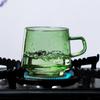 Creative Color Glass Cup Heat Insulated Tumbler Espresso Tea Cup Cocktail Vodka Wine Mug Whiskey Juice Glass Cup Drinkware