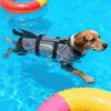 Strong Buoyancy Dog Life Jacket Shark Fin Style Quick Drying Puppy Safety Vests Shiny Scales Adjustable Pet Life Vest Pet Safety