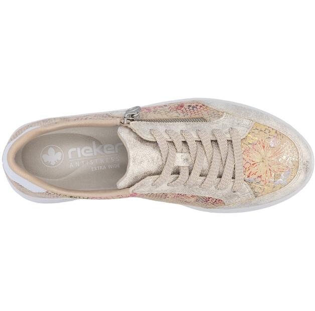Damen-Halbschuhe Rieker Aleria scamo beige