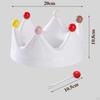 Crown Fruit Plate Candy Serving Photo Props Tray Decoration for Dining Room Table