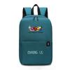 Us Among Visor Backpack Kids Rucksack Crewmate Back To School Bag Sus Impostor