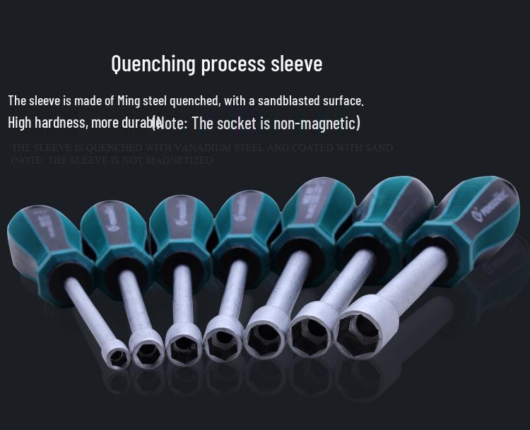 Penggong 6.5mm Hex Socket and 14 Nut 6-Point Screwdriver Set