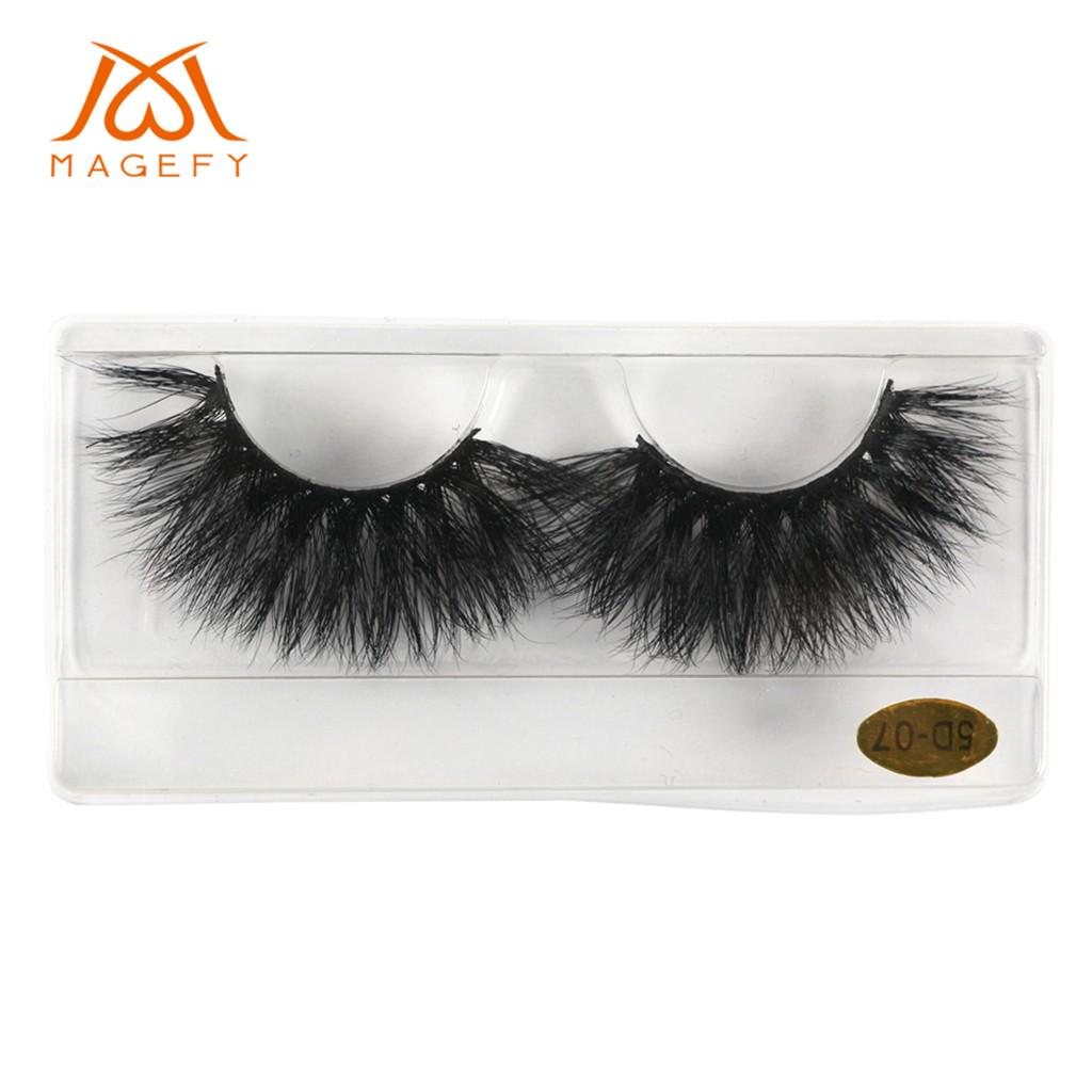 False Eyelash 25mm 3D Mink Dramatic Makeup With Long Eyelash False Eyelashes