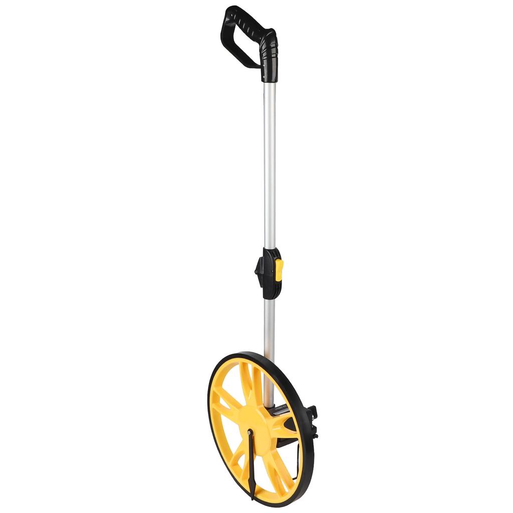 Foldable Distance Measuring Wheel, Material, Anti Slip Wheel, Large Folding Handle, High Accuracy, for Roads, Pavements, Land