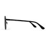 Calvin Klein Personality Mirror Leg Letter Logo Driving Travel Sun Protection UV Protection Sunglasses Metal Irregular Shape Sunglasses CK25122SLBK
