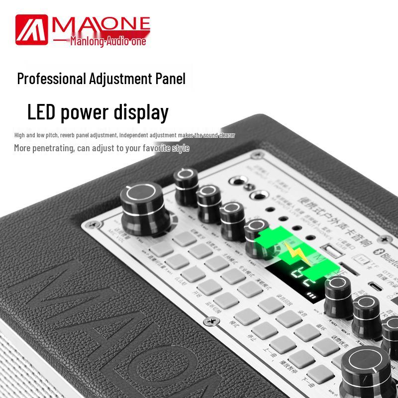 Malone GT-001 Portable Karaoke Amplifier Speaker CN plug (adapter included)